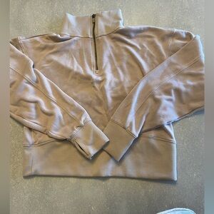 Danskin Light Purple Quarter-Zip Pullover